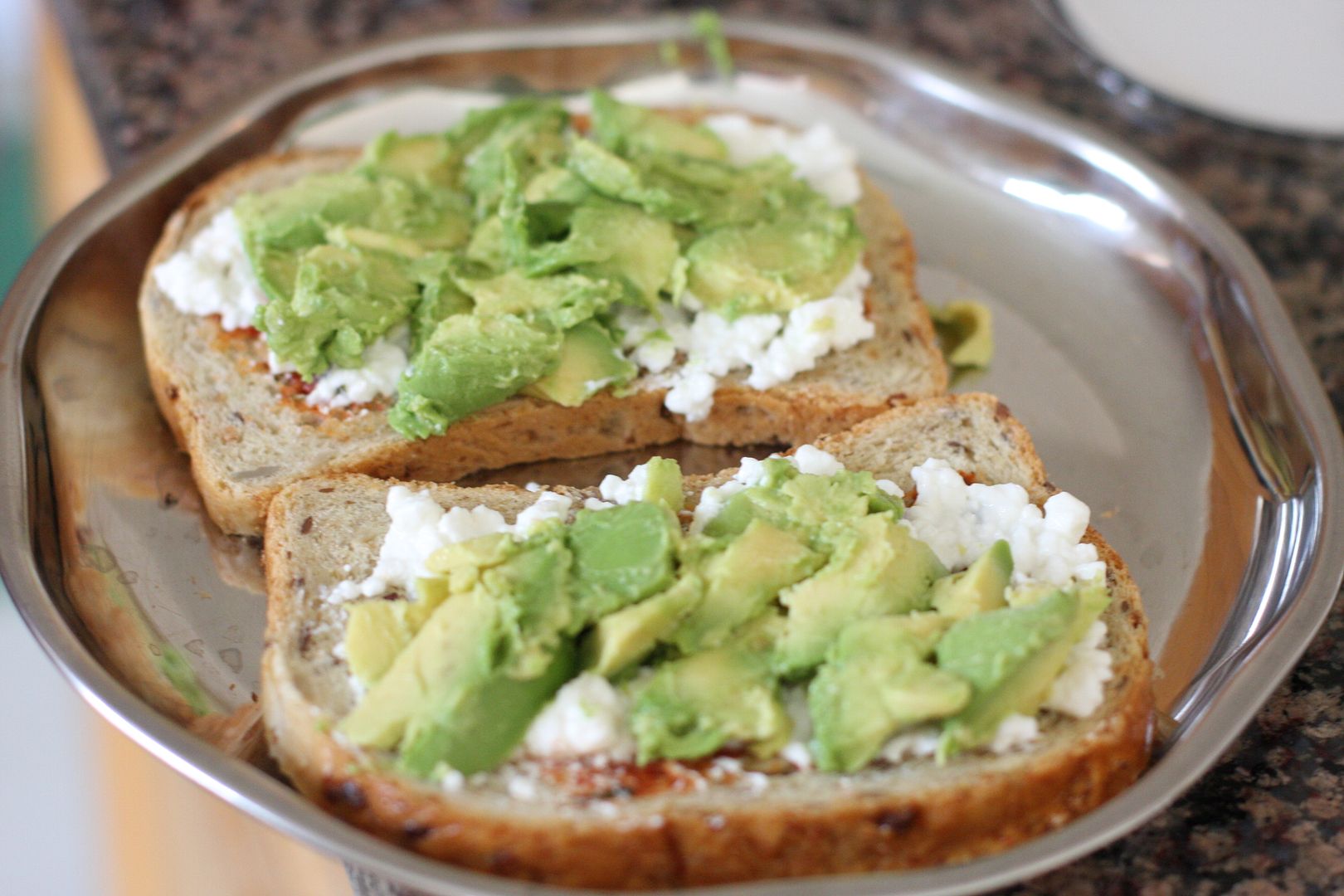 Avocado Cottage Cheese Hearty Sandwich Daily Musings Everyday