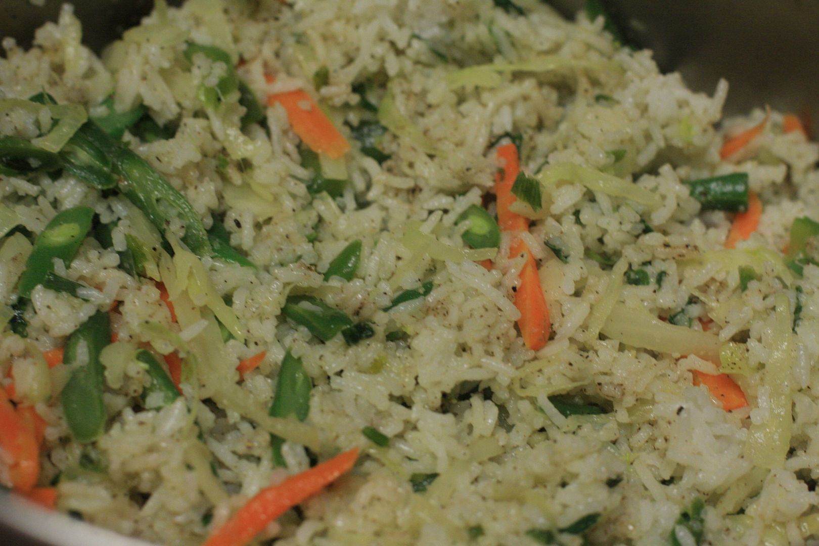 Indian Mixed Vegetables Fried Rice (no soy sauce) Daily Musings