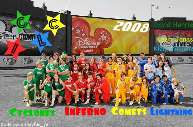 Disney Channel Games 2008 SPOILER From one of our sources 
