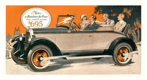 Whippet 1927 Roadster
