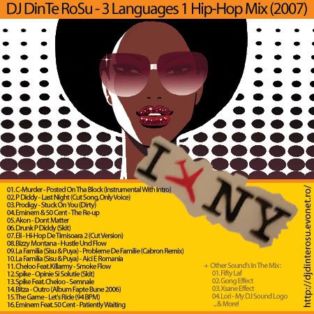 DJ DinTe RoSu   3 Languages 1 Hip Hop Mix + Bonus Mix(2007) preview 0