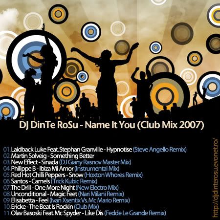 DJ DinTe RoSu   Name It You (Club Mix 2007) preview 0