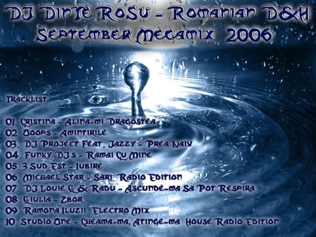 DJ DinTe RoSu - Romanian D&H September Megamix (2006) preview 0
