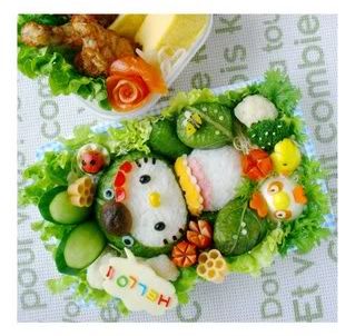 vegetarian bento Pictures, Images and Photos