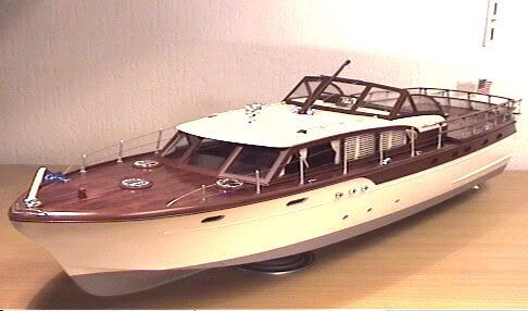 How To Build A Model Ship Chris Craft Constellation In Scratch