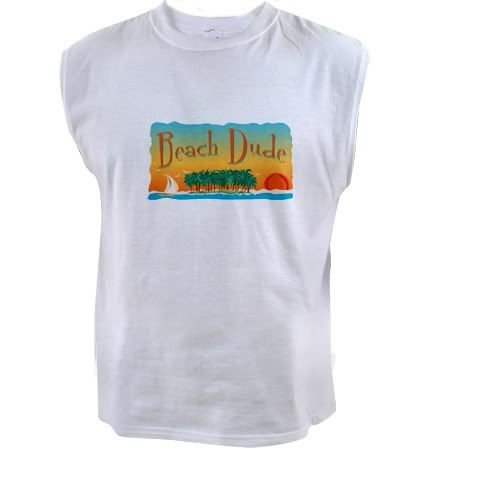 Beach Dude Men's Sleeveless Tee