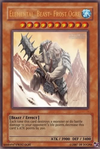 Frostogre.jpgset1set2typeBeastdescriptionEach20time20this20card20destroys20a20monster20or20do20battle20damage20to20your20opponents20life20points2Cdecrease20this20cards20ATK20points20by20200.jpg