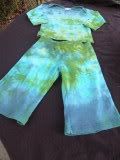 AA Karate Pant Set  ~Evergreen Frost~ size 18-24m