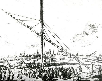 Hevelius 150 ft. arial telescope