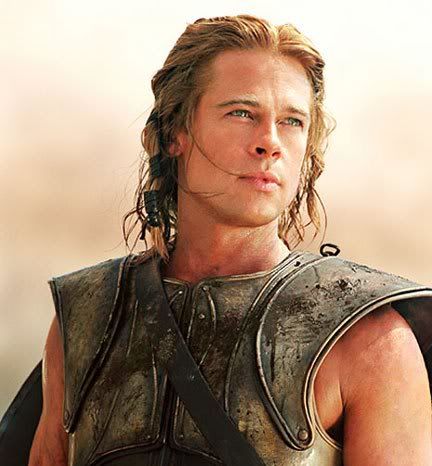 pics of brad pitt in troy. Brad Pitt Troy Workout And