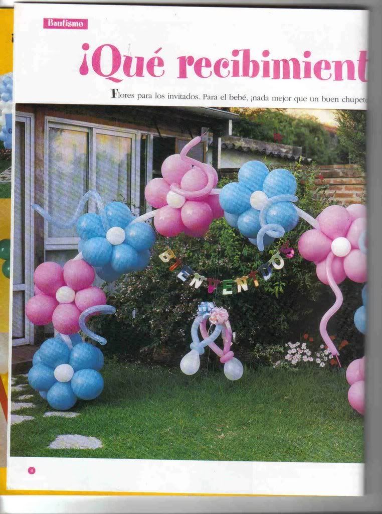 ... el divertido mundo del Globo Metálico: Arco con globos de Corazón