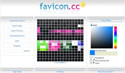 Favicon Những trang web tạo Favicon trực tuyến !