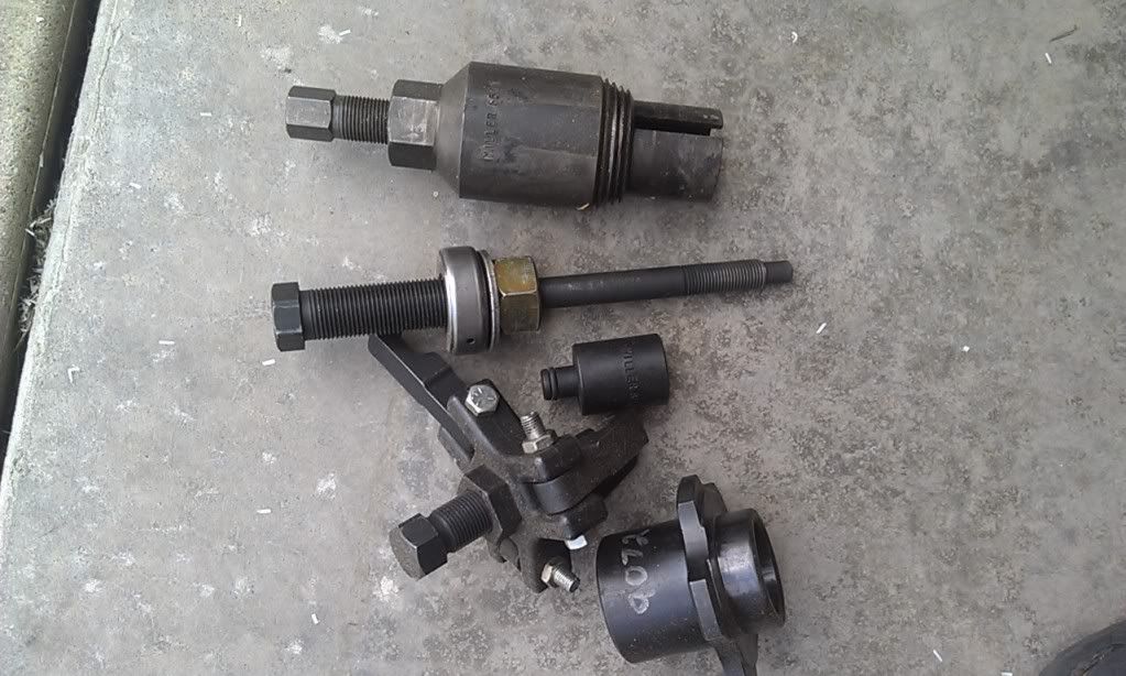 Miller tools to remove/install 4.7l harmonic balancer and crankshaft