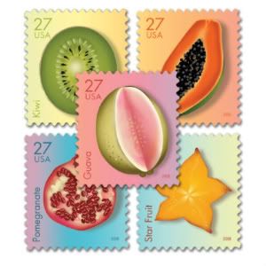 fruit stamps pictures