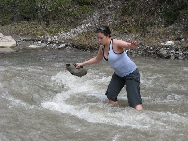 Fording the River!