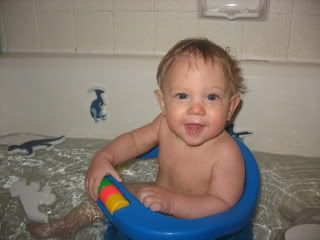 Cooper in the Tub