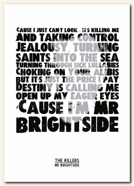 KILLERS MR BRIGHTSIDE TAB killers mr brightside tab: