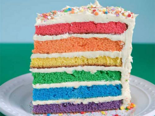rainbow cake