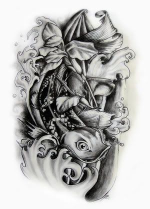 Popular tattoo design-Fish tattoo