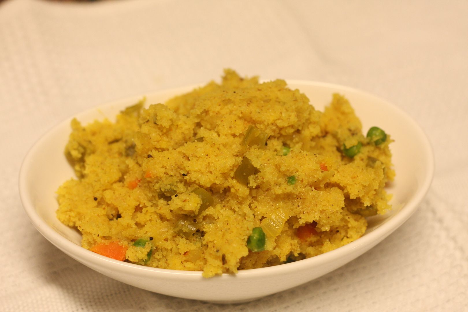 Khichadi - Mixed VegetableMasala Upma - Savory Cream of Wheat with ...