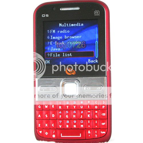   quad band tri 3 sim TV T mobile cheap Qwerty AT&T cell phone Q5