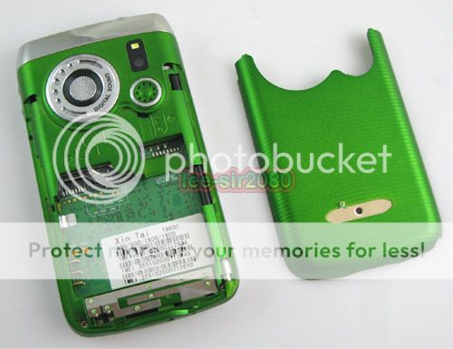 Unlocked WIFI TV Tri Sim QWERTY cell phones T9900 Green  