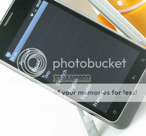 UnlockedAndroid 2.3 Capacitive 3G MTK6573 Dual Sim Smart Cell 