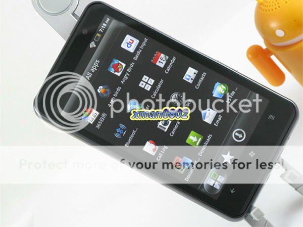   Network Dual Sim Android 2.3 OS WiFi GPS Mobile Cell Phone HD7300