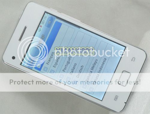 2012 Hot Selling H911 9100 Unlocked Phone 4.0 Big Touch Screen at&t 