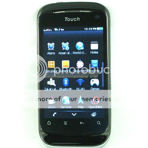 Touch Screen Unlocked quad band Dual sim Wifi TV Dual Camera 