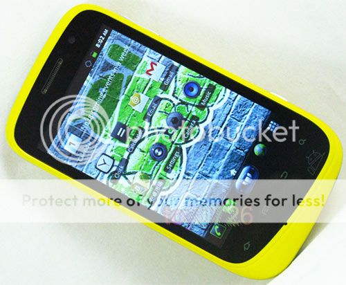   screen WCDMA Anaroid 2.3 WiFi GPS AT&T cell Phone A101 2 SIM  