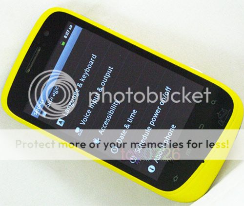 MTK6573 Capacitive screen WCDMA Anaroid 2.3 WiFi GPS AT&T cell Phone 