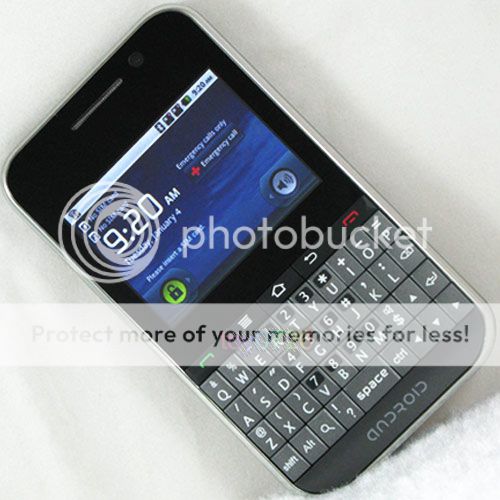   Unlocked Dual Sim 4 Band TV GPS WIFI Touch Smart Phones QWERTY F605