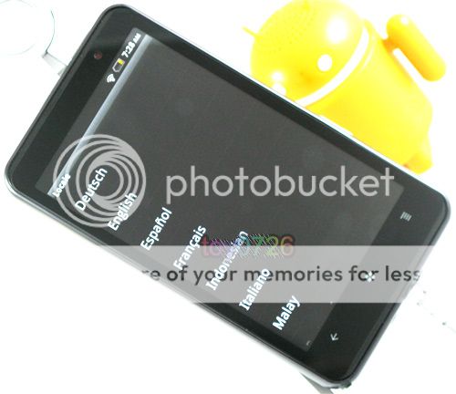 Unlocked Quad Band Android 2.3 WIFI 3G Smart Phone HD7 H7300 