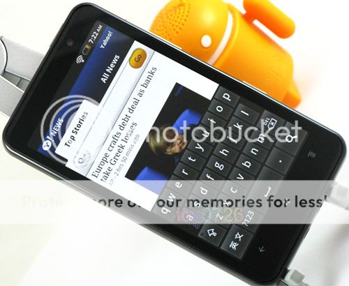 Unlocked Quad Band Android 2.3 WIFI GPS 3G Capacitive Smart Phone HD7 