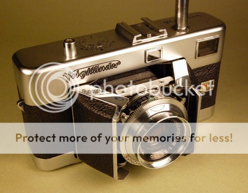 Voigtlander Vitessa N (Type 134) 35mm rangefinder camera, case 