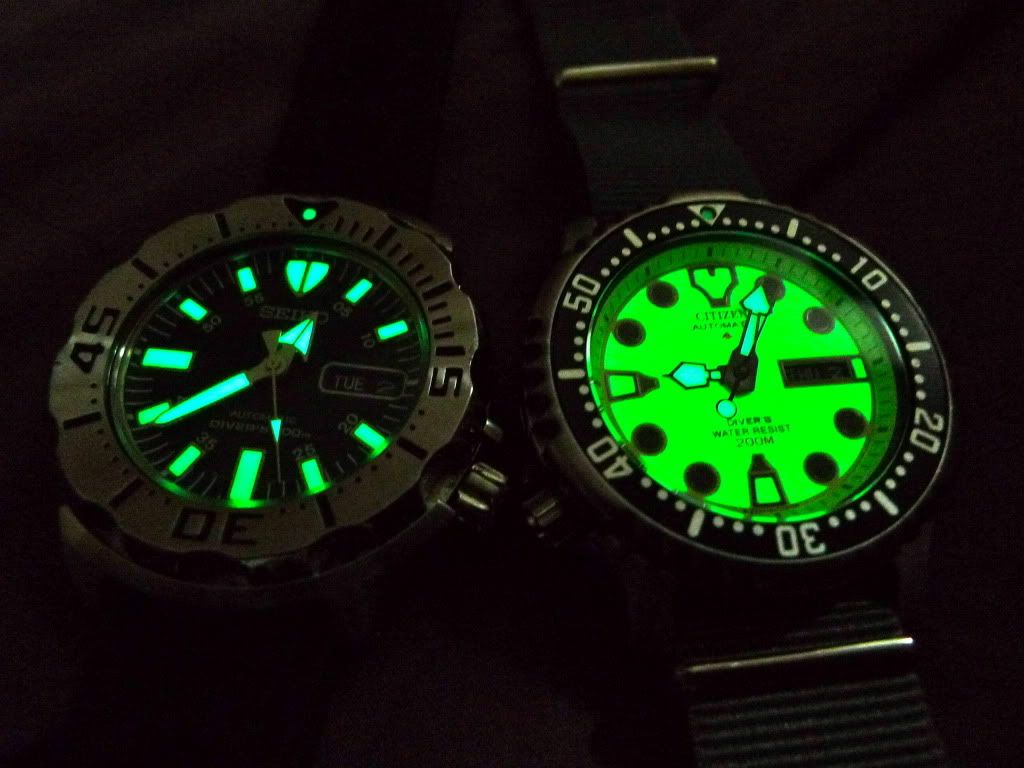 citizen scuba diving watches