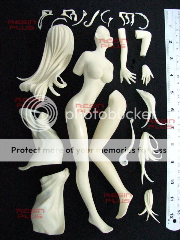 BELLDANDY AH  MY GODDESS IN TOWEL 1/5 MODEL RESIN KIT  