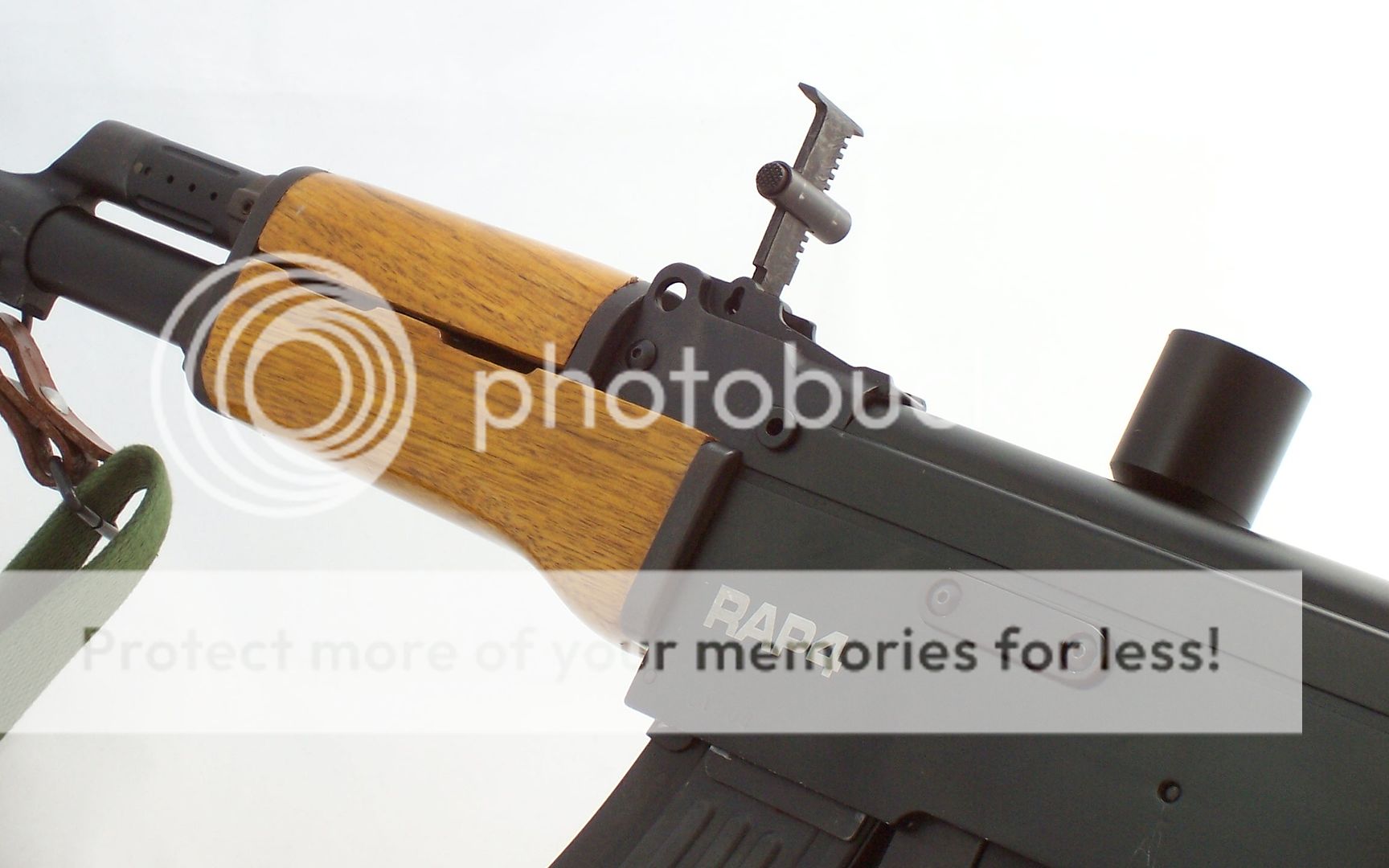 Paintball Gun RAP4 T68AK AK47 Wood Stock Removable Magazine Adjustable 