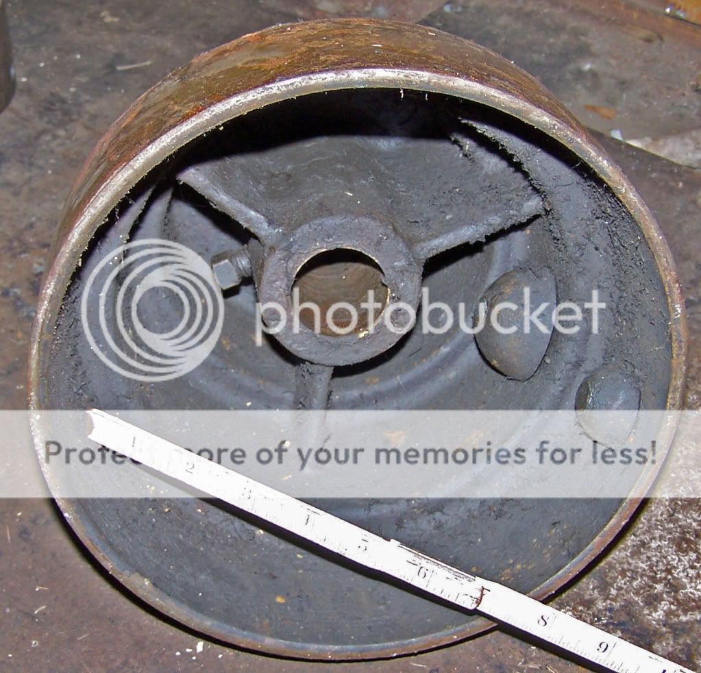 Three 4 step pulleys, one with clutch F/S