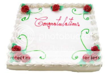 Congratulations Cake